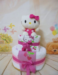 Towel cake Hello Kitty