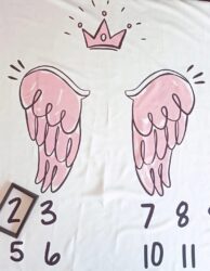σεντονακι ημερολόγιο little angel pink