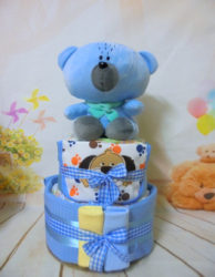 baby bear 2όροφη μωρότουρτα