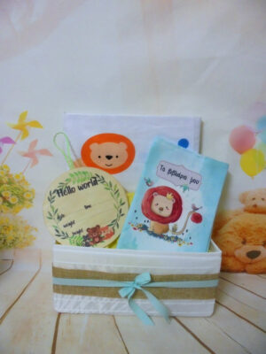 baby gift box happy lion